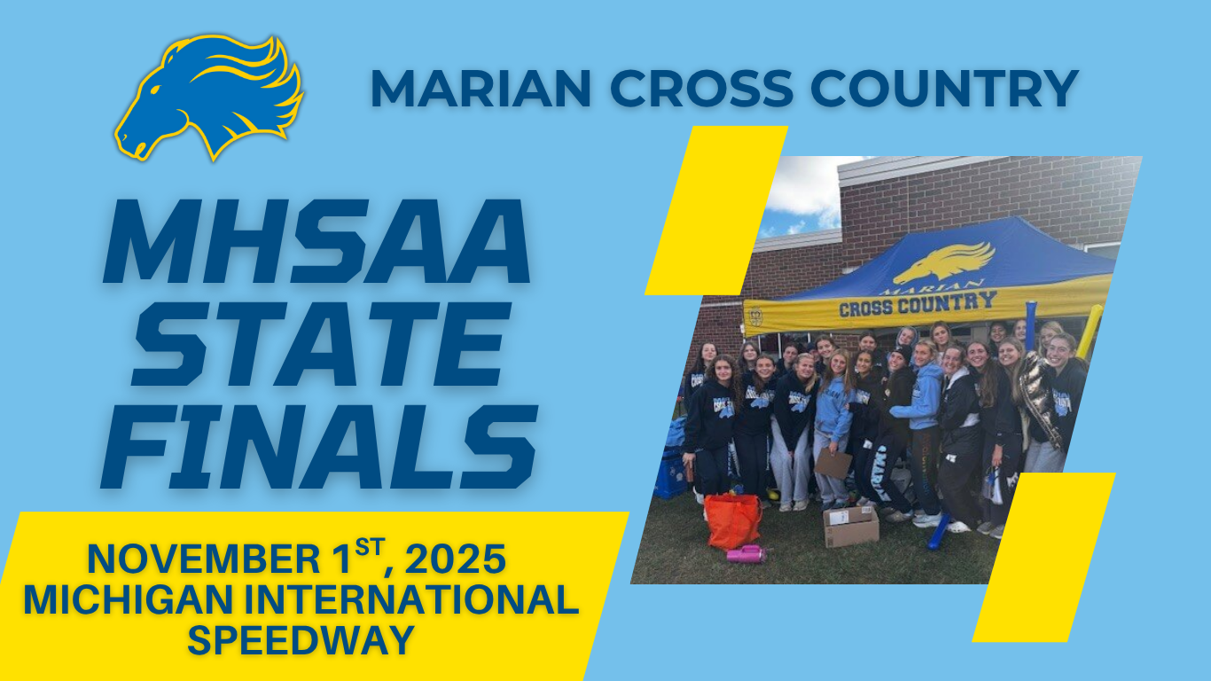 Marian Cross Country Qualifies for State Championships with Third-Place Regional Finish
