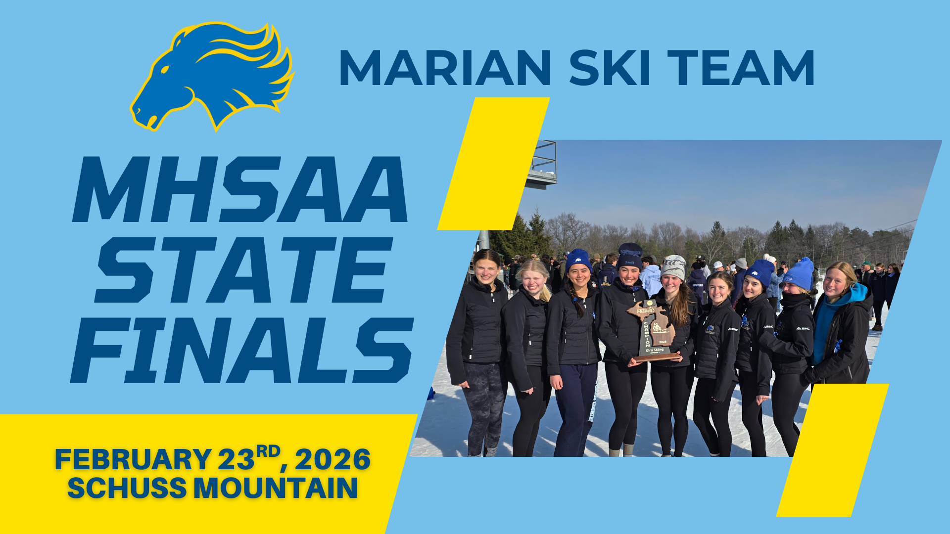 Marian Advances to MHSAA D2 States After Capturing the MHSAA D2 Regional Title!