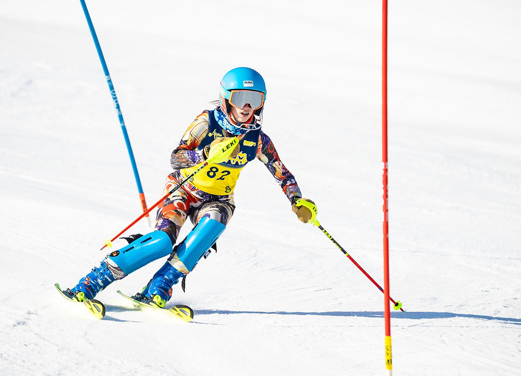 Marian sophomore Emma Borgula has built on a successful freshman year, winning all but one race thus far.